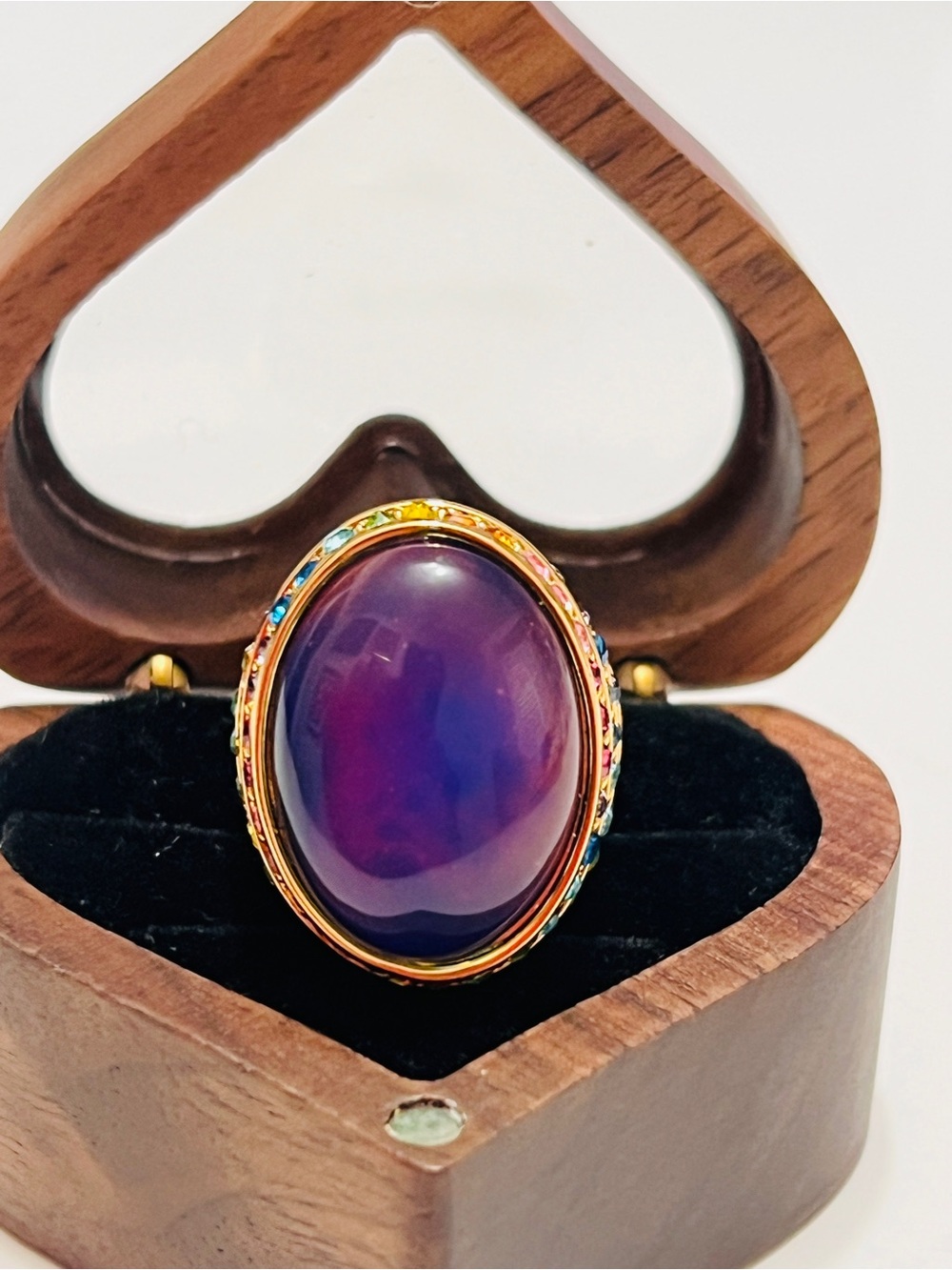 Kurt Geiger Oval Mood Statement Ring
